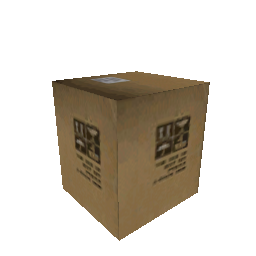 Ящик с гуманитарной помощью - №92946