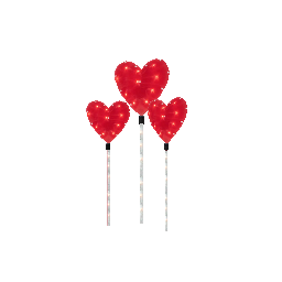 Объект: Три сердца на палке - №91627