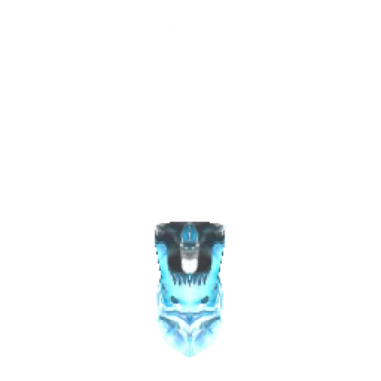 Маска «Неоновый череп» - №91512