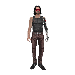 Скин: Джонни Сильверхенд (ID: 733) - №92335