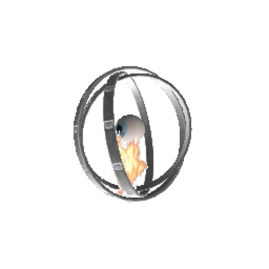 Анимированный огненный глаз - №92243