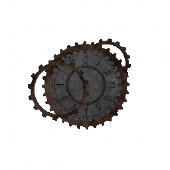 Анимированные часы на спину (на спутника) - №92174