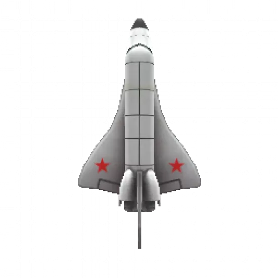 Мини-ракета 'Буран' - №91227