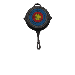 Сковородка 'Мишень' на спину - №91214