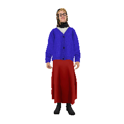 Скин: Бабка цветочек (ID: 944) - №91090