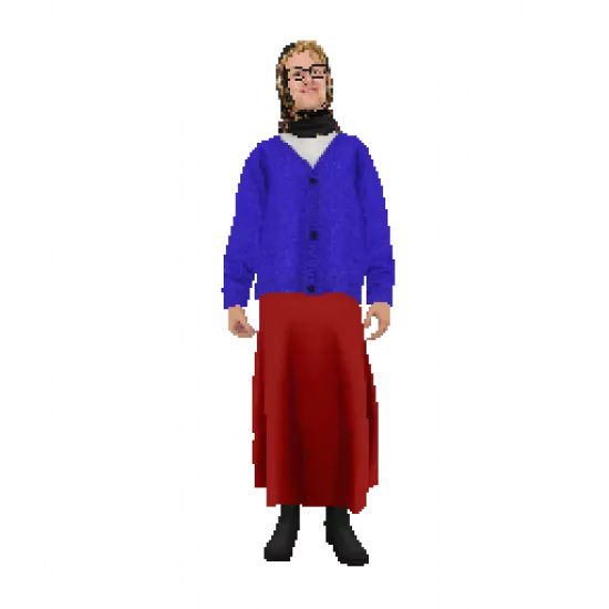 Скин: Бабка цветочек (ID: 944) - №91090