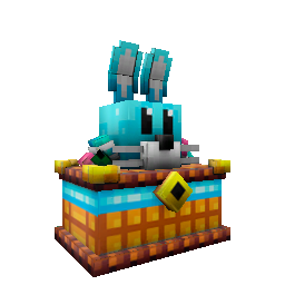 Объект: Сундук с кроликом - №91995