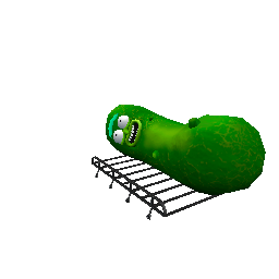 Рик огурчик на крышу [деталь тюнинга] - №91039