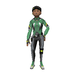 Скин: ЛП Девушка кибер (ID: 974) - №91951