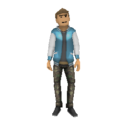 Скин: ЛП парень в бомбере (ID: 975) - №90965