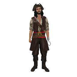 Скин: Пират с крюком (ID: 993) - №91924