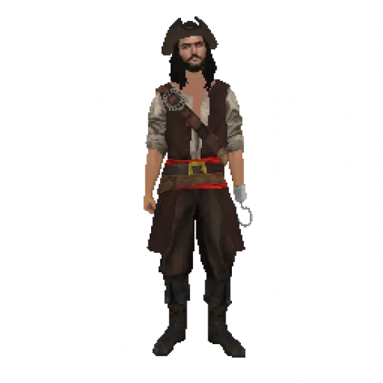 Скин: Пират с крюком (ID: 993) - №91924