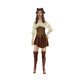 Скин: Пиратка в сапогах (ID: 995) - №91923