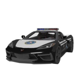 Сертификат FBI Corvette C8 - №92360