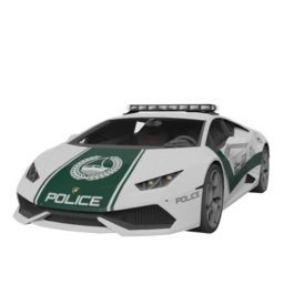 Сертификат Lamborghini Police UAE - №91340