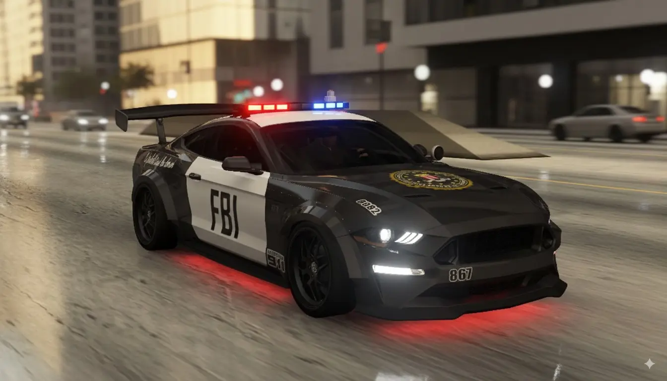 Фото транспорта FBI Mustang RTR