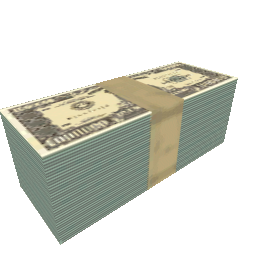 Пачка с деньгами - №93794