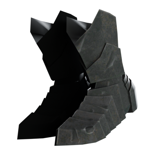 Обувь Черного мечника L (Хлам) - №93878