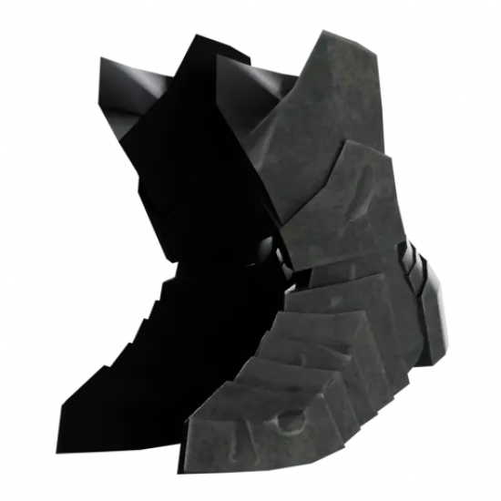 Обувь Черного мечника L (Хлам) - №93878