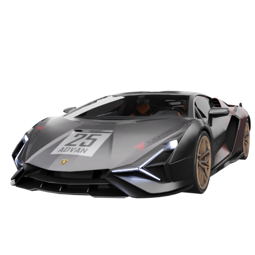 Сертификат Lamborghini Sian - Advan - №93806