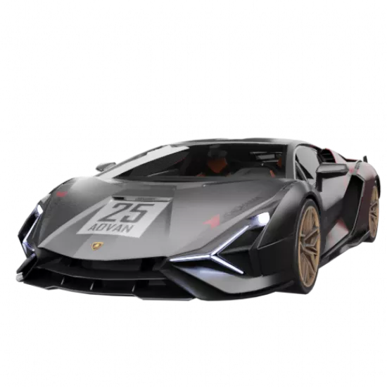 Сертификат Lamborghini Sian - Advan - №93806