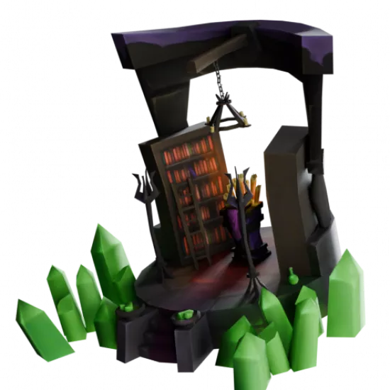 Объект: Магическая библиотека - №93800