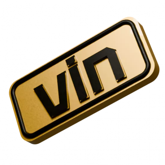 Золотой VIN Номер - №93732