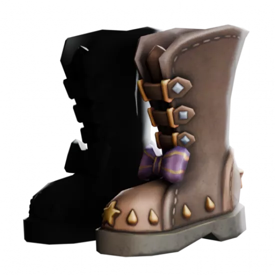 Ботинки ведьмы L (Обычный) - №94304