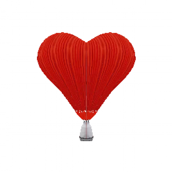 Компенсация: Воздушный шар 'Большое сердце' - №95444