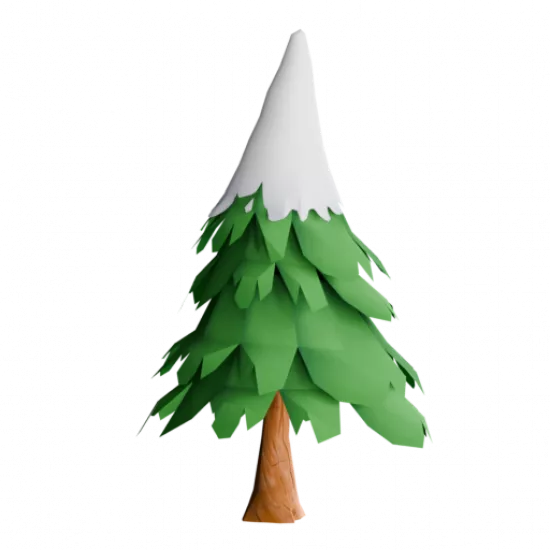 Объект: Мультяшная ёлка 2 - №94925