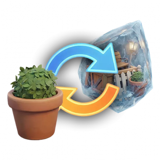 Набор переработки декораций - №94876