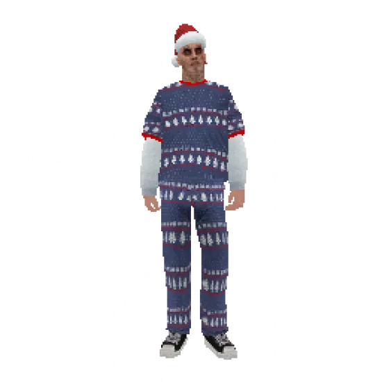 Новогодний бомж #5 - №97921